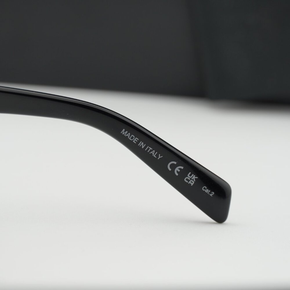 Saint Laurent SL462SULPICE 009 Cat Eye Sunglasses - Black/Yellow - Picture 10 of 12